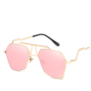Expense - Pink Aviator Sunglasses-Sunglasses-Dani Joh-Dani Joh