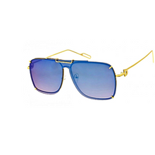 Load image into Gallery viewer, Curve - Premium Aviator Rimless Sunglasses-Sunglasses-Dani Joh-Blue-Dani Joh