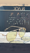Load image into Gallery viewer, Deluxe - Yellow Metal Sunglasses - Dani Joh Eyewear