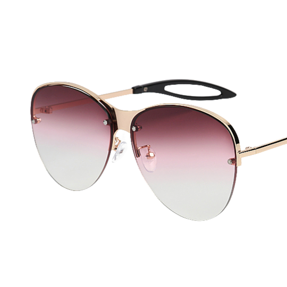 Shop for LV Women Sunglasses Gold & Pink