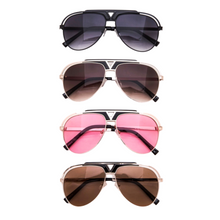 Load image into Gallery viewer, Party - Pink Aviator Sunglasses-Sunglasses-Dani Joh-Dani Joh