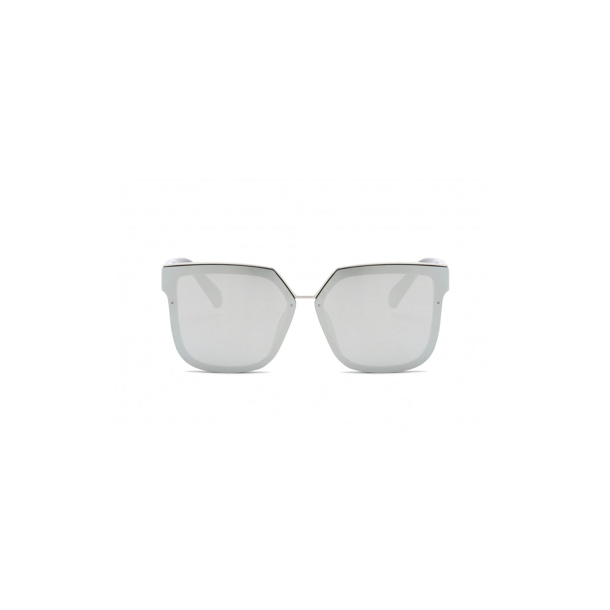 McLovin - Silver Square Sunglasses-Sunglasses-Dani Joh-Dani Joh