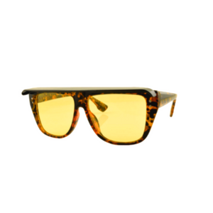 August - Yellow Shield Sunglasses-Sunglasses-Dani Joh-Dani Joh