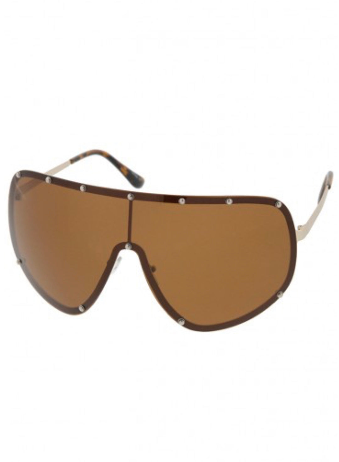 BlockD - Oversized Shield Sunglasses - Dani Joh Eyewear