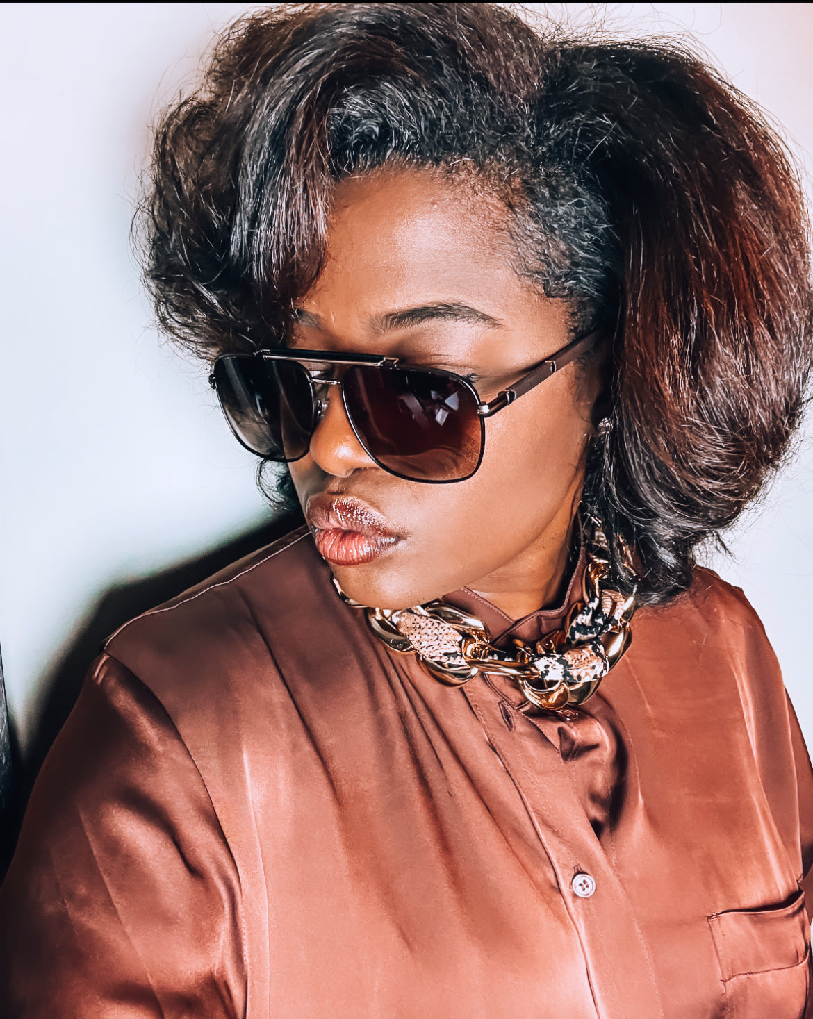 Blown Brown Sunglasses - Dani Joh Eyewear