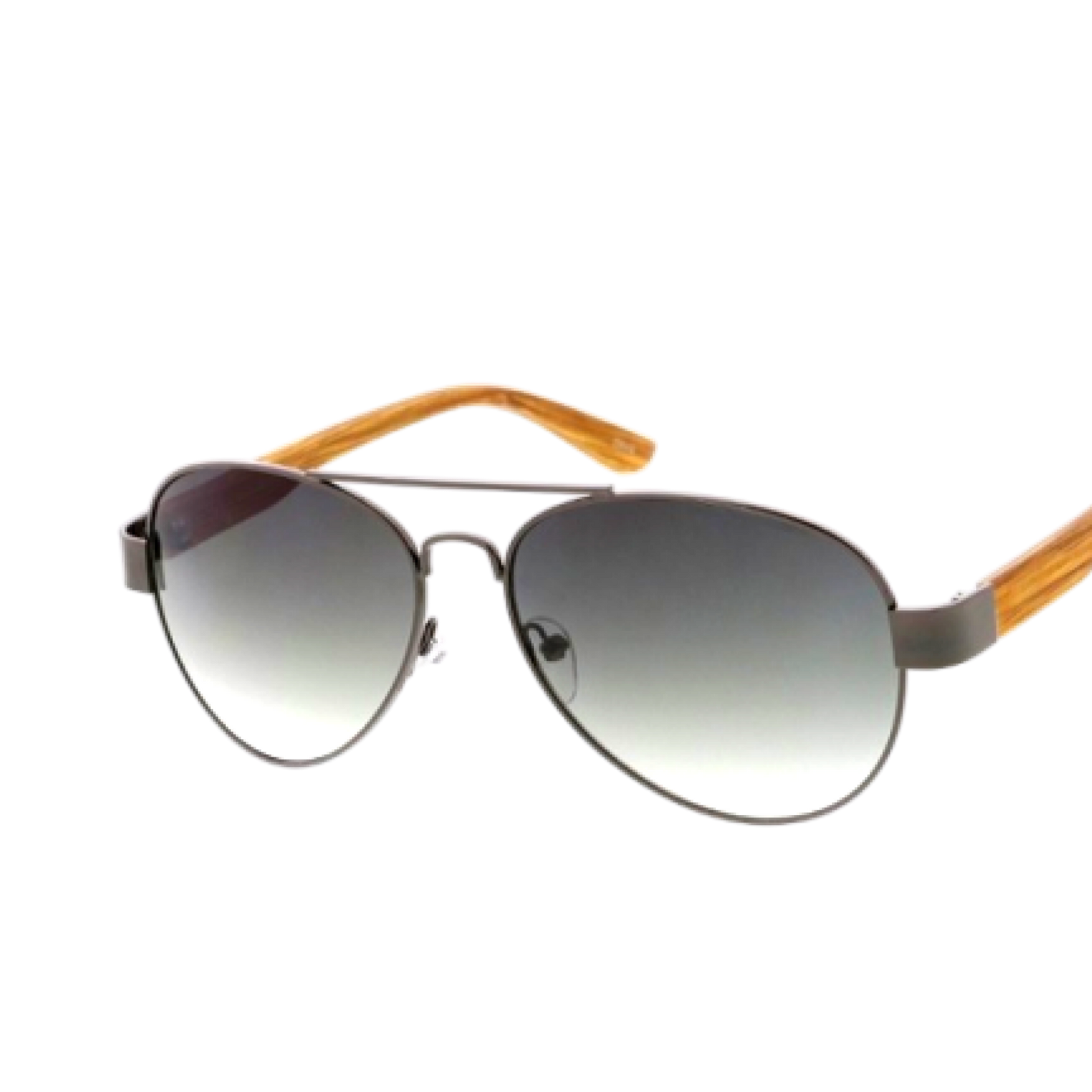 Chuck - Wooden Arms Aviator Sunglasses-Sunglasses-Dani Joh-Dani Joh