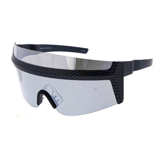 Coinage - Flat Top Shield Sunglasses - Dani Joh Eyewear
