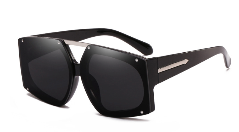 Donnie - Black Sunglasses-Sunglasses-Dani Joh-Dani Joh