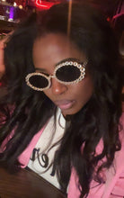 Load image into Gallery viewer, Energy - Black Embellished Sunglasses - Dani Joh Eyewear
