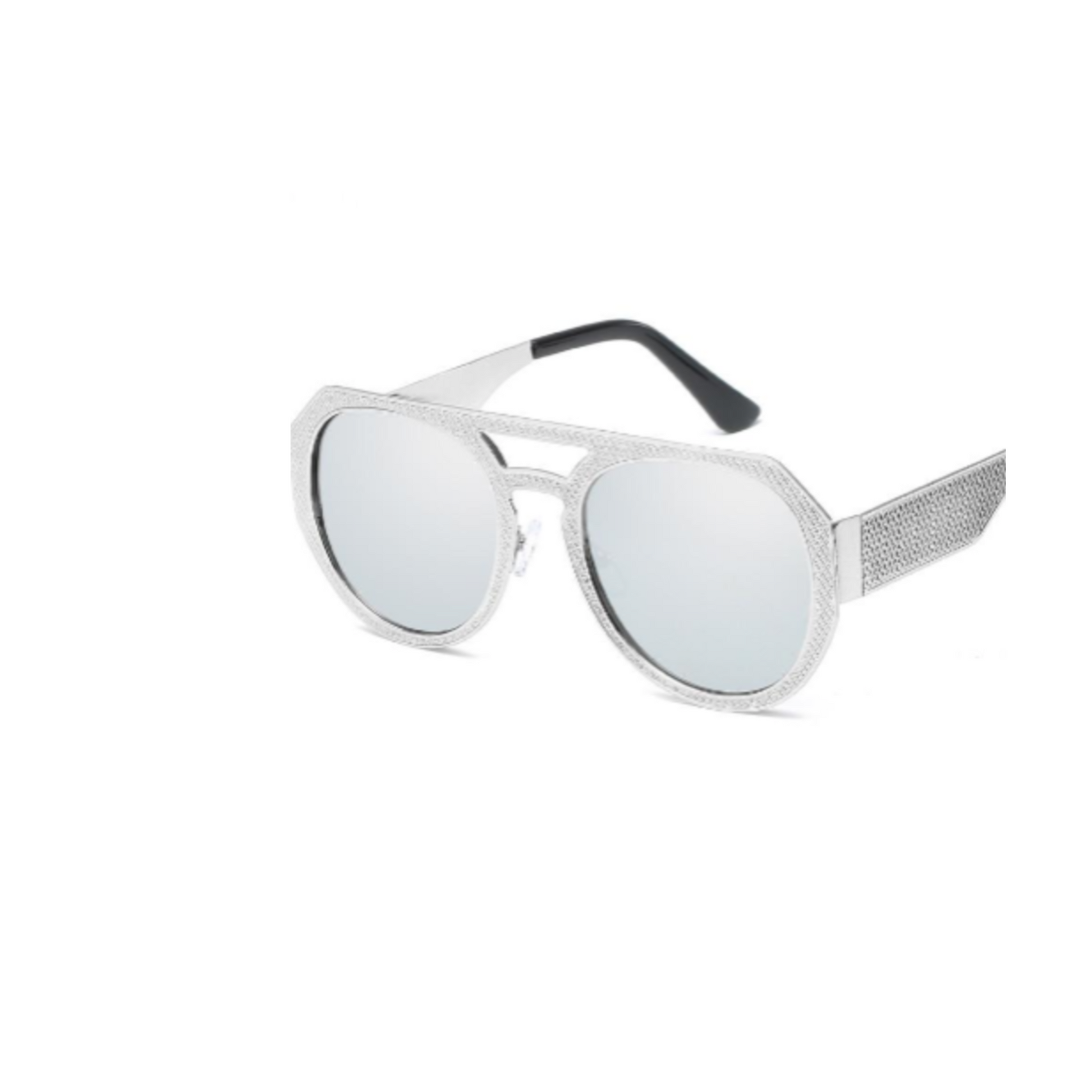 Feelings - Silver Unisex Sunglasses-Sunglasses-Dani Joh-Dani Joh