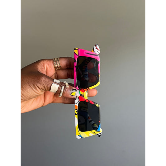 Flav - Square Flat Top Sunglasses