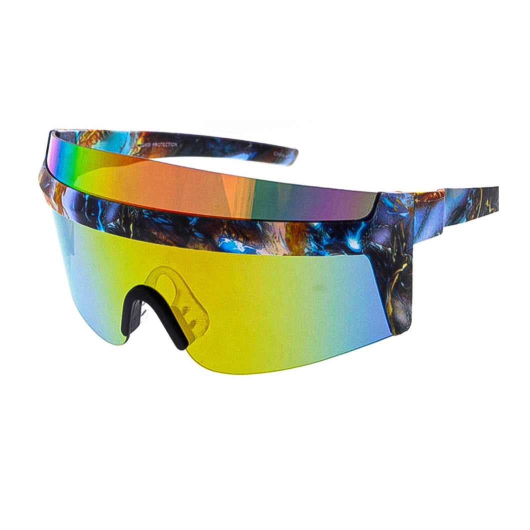 Galaxy - Polarized Shield Sunglasses - Dani Joh Eyewear