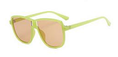 Havoc - Neon & Brown Square Sunglasses - Dani Joh