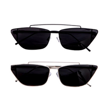 Load image into Gallery viewer, IceQueen - Black Metal Cat Eye Sunglasses-Sunglasses-Dani Joh-Dani Joh