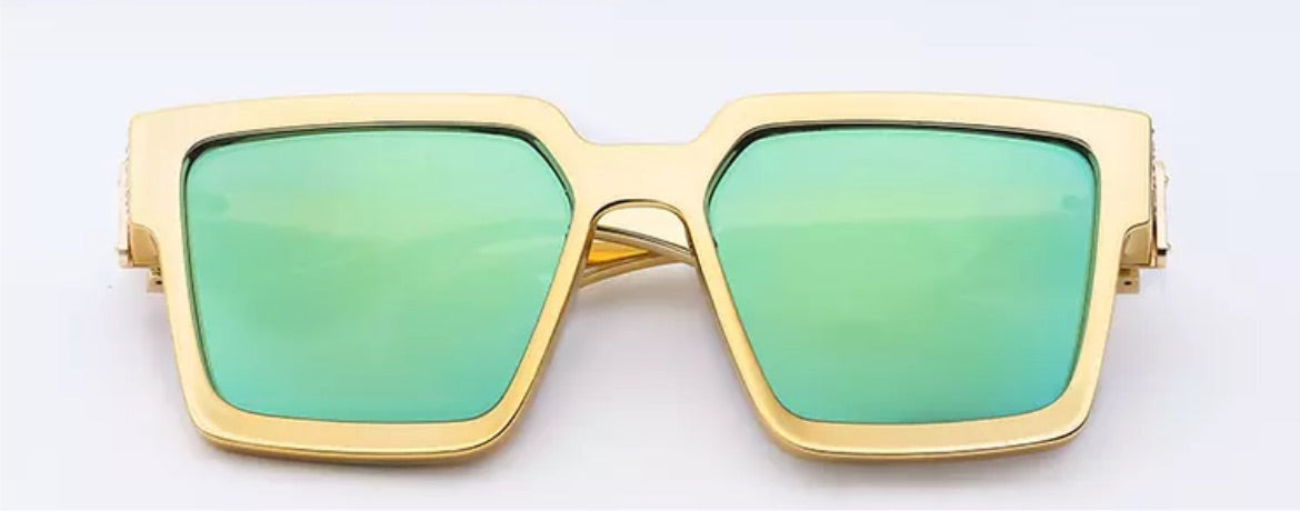 Icon - Gold Frame Sunglasses - Dani Joh Eyewear