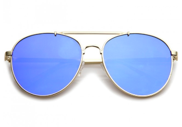 Limitless - Blue Aviator Sunglasses-Sunglasses-Dani Joh-Dani Joh