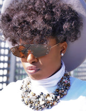 Load image into Gallery viewer, Loyalty - Luxury Inspired Brown Sunglasses-Sunglasses-Dani Joh-Dani Joh
