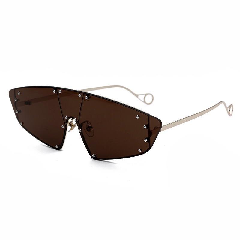Loyalty - Luxury Inspired Brown Sunglasses-Sunglasses-Dani Joh-Dani Joh