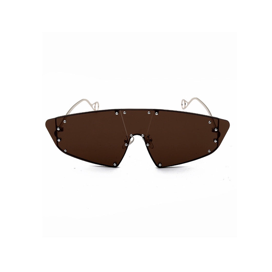Loyalty - Luxury Inspired Brown Sunglasses-Sunglasses-Dani Joh-Dani Joh