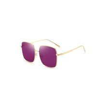 Load image into Gallery viewer, Mine - Purple Square Frame Sunglasses