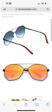 Load image into Gallery viewer, Reset - Orange Aviator Sunglasses - Dani Joh Eyewear