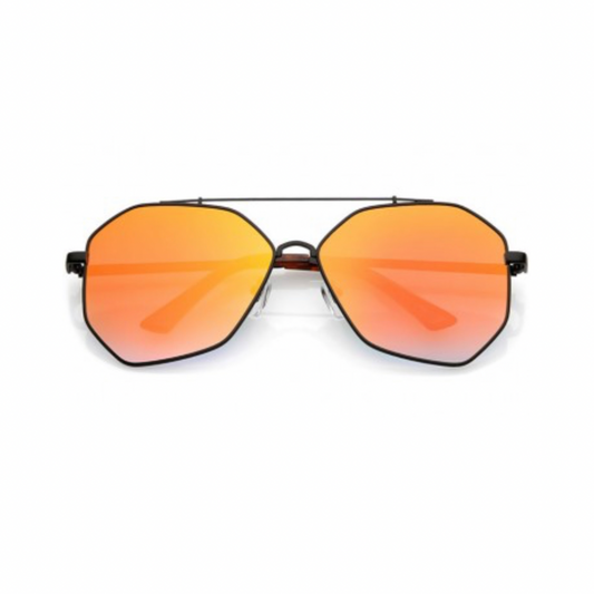 Reset - Orange Aviator Sunglasses - Dani Joh Eyewear