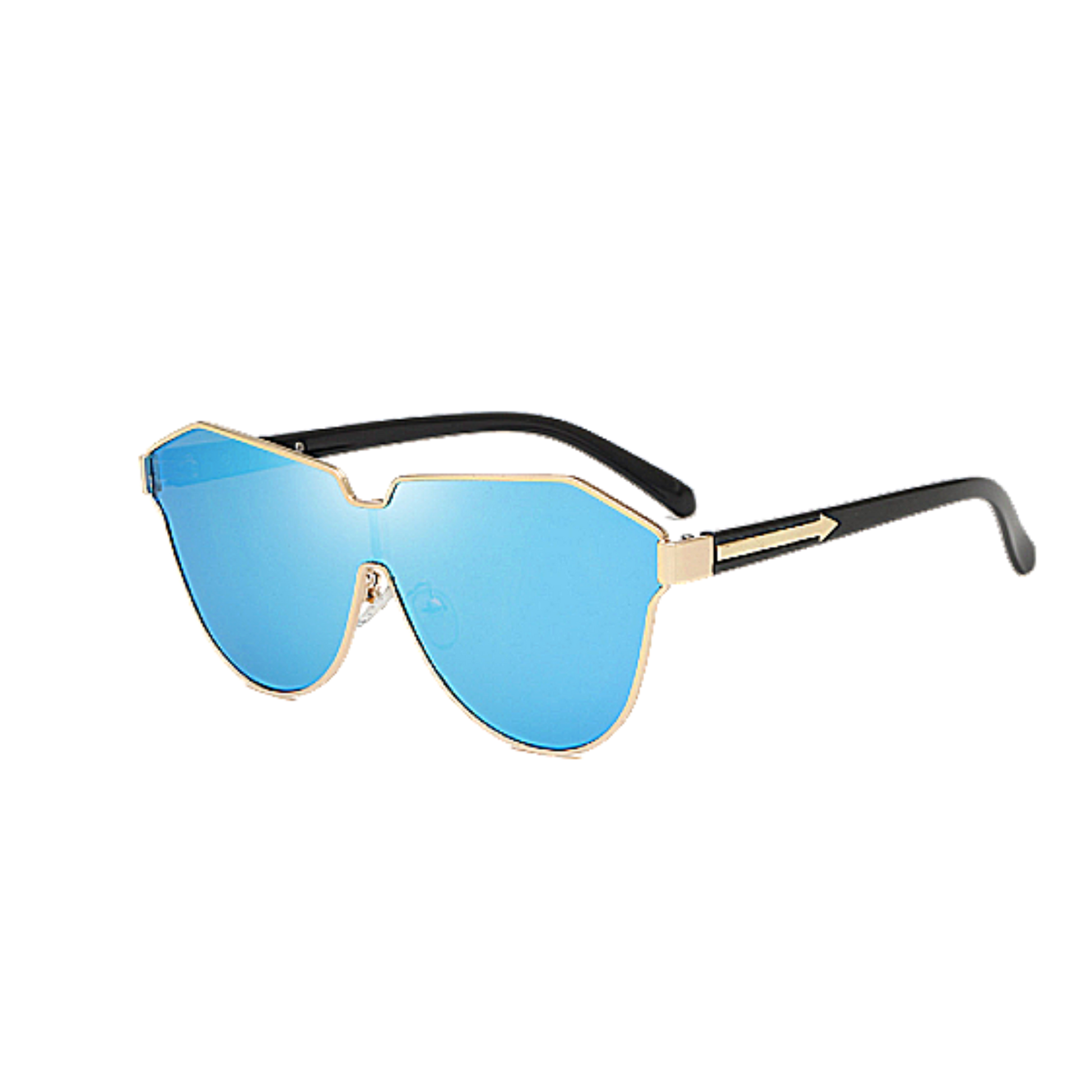 Sharp - Blue Polarized Sunglasses-Sunglasses-Dani Joh-Dani Joh