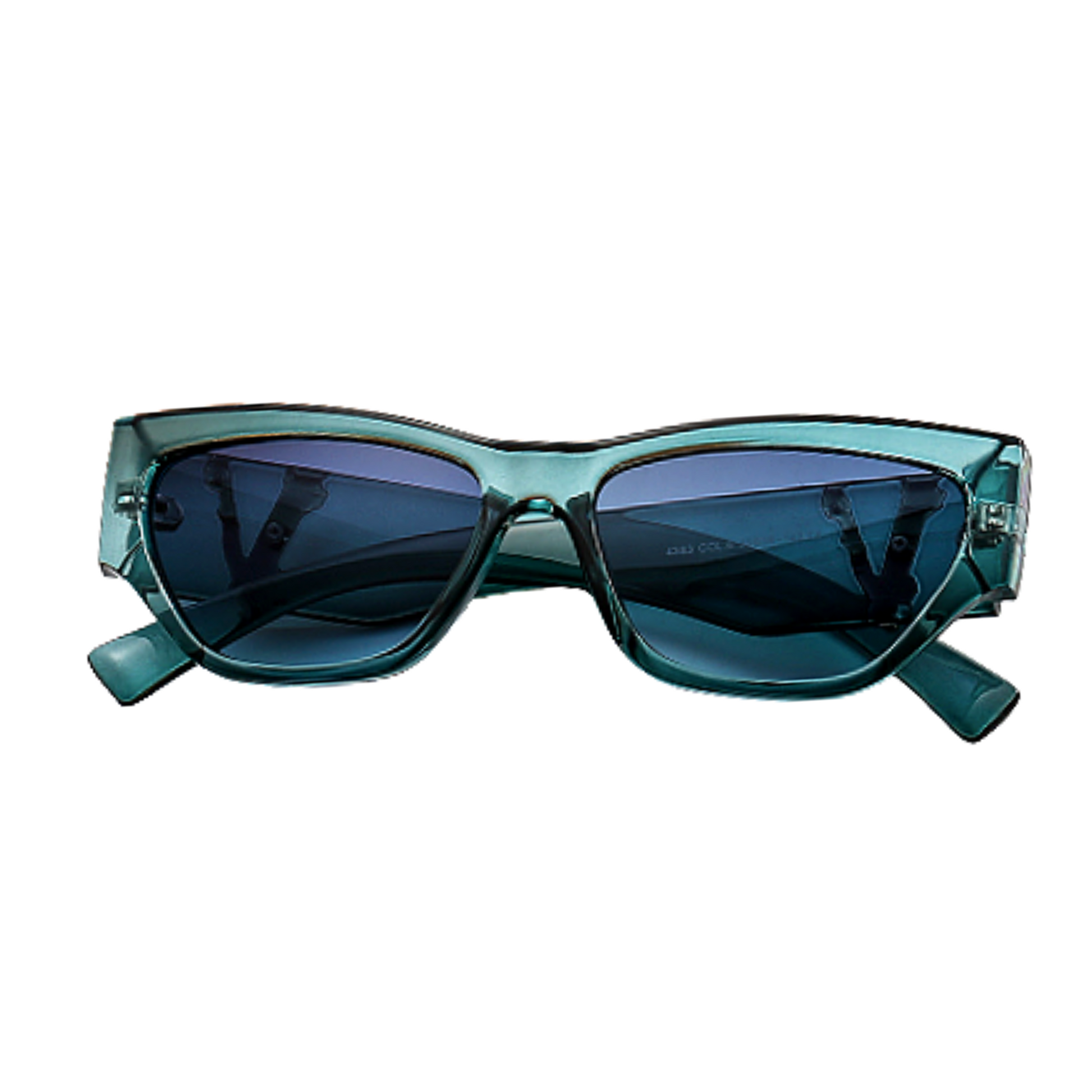 Vale - Green Sunglasses-Sunglasses-Dani Joh-Dani Joh