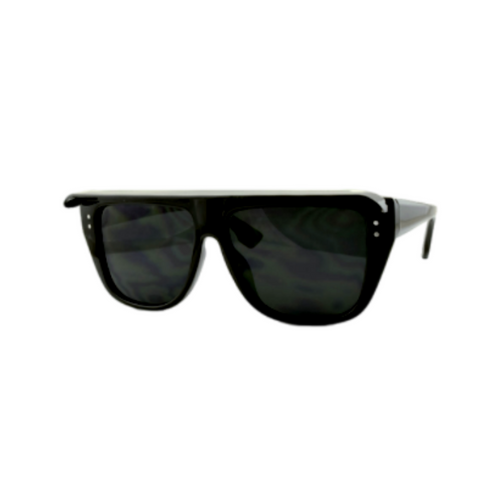 Advised - Black Shield Sunglasses-Sunglasses-Dani Joh-Dani Joh