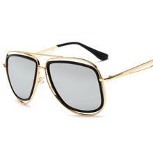 Load image into Gallery viewer, Balance - Silver &amp; Gold Sunglasses-Sunglasses-Dani Joh-Dani Joh