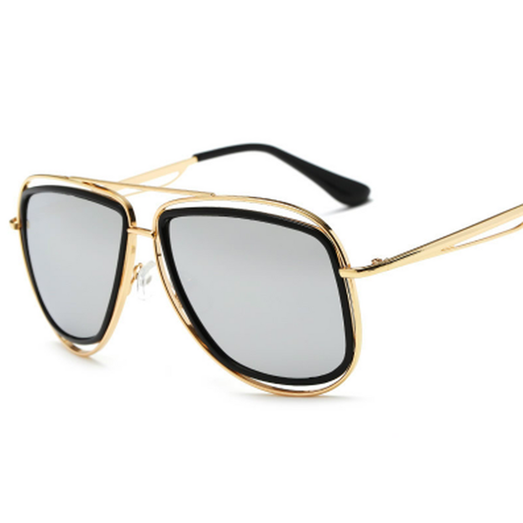 Balance - Silver & Gold Sunglasses-Sunglasses-Dani Joh-Dani Joh