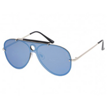 Load image into Gallery viewer, Belle - Blue Aviator Sunglasses - Dani Joh Eyewear