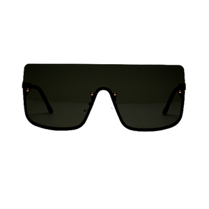 Boo - Rimless Flat Top Square Frame Sunglasses-Sunglasses-Dani Joh-Dani Joh