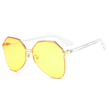 Load image into Gallery viewer, Cali - Yellow Aviator Sunglasses-Sunglasses-Dani Joh-Dani Joh