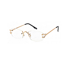 Load image into Gallery viewer, Catch - Rectangle Rimless Eyeglasses-Eyeglasses-Dani Joh-Dani Joh