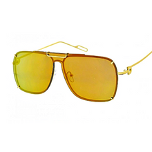 Load image into Gallery viewer, Curve - Premium Aviator Rimless Sunglasses-Sunglasses-Dani Joh-Gold-Dani Joh