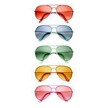 Load image into Gallery viewer, Eternity - Red Aviator Sunglasses-Sunglasses-Dani Joh-Dani Joh