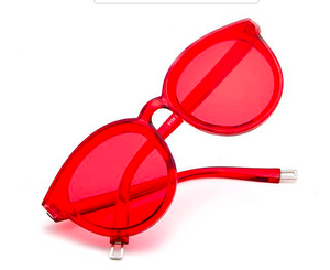 Exposed - Red Sunglasses-Sunglasses-Dani Joh-Dani Joh