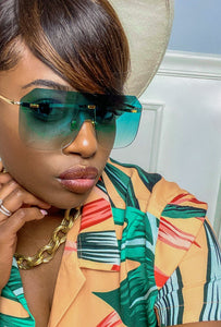 Fin - Green Sunglasses - Dani Joh Eyewear