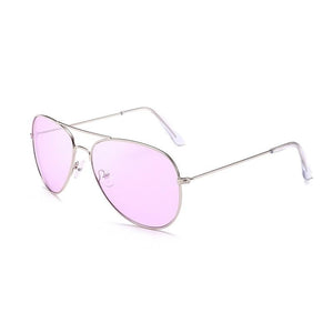 Fun - Light Pink/Purple Aviator Sunglasses-Sunglasses-Dani Joh-Dani Joh