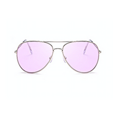 Load image into Gallery viewer, Fun - Light Pink/Purple Aviator Sunglasses-Sunglasses-Dani Joh-Dani Joh
