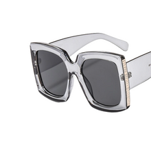 Load image into Gallery viewer, Grayscale - Square Frame Sunglasses-Sunglasses-Dani Joh-Dani Joh