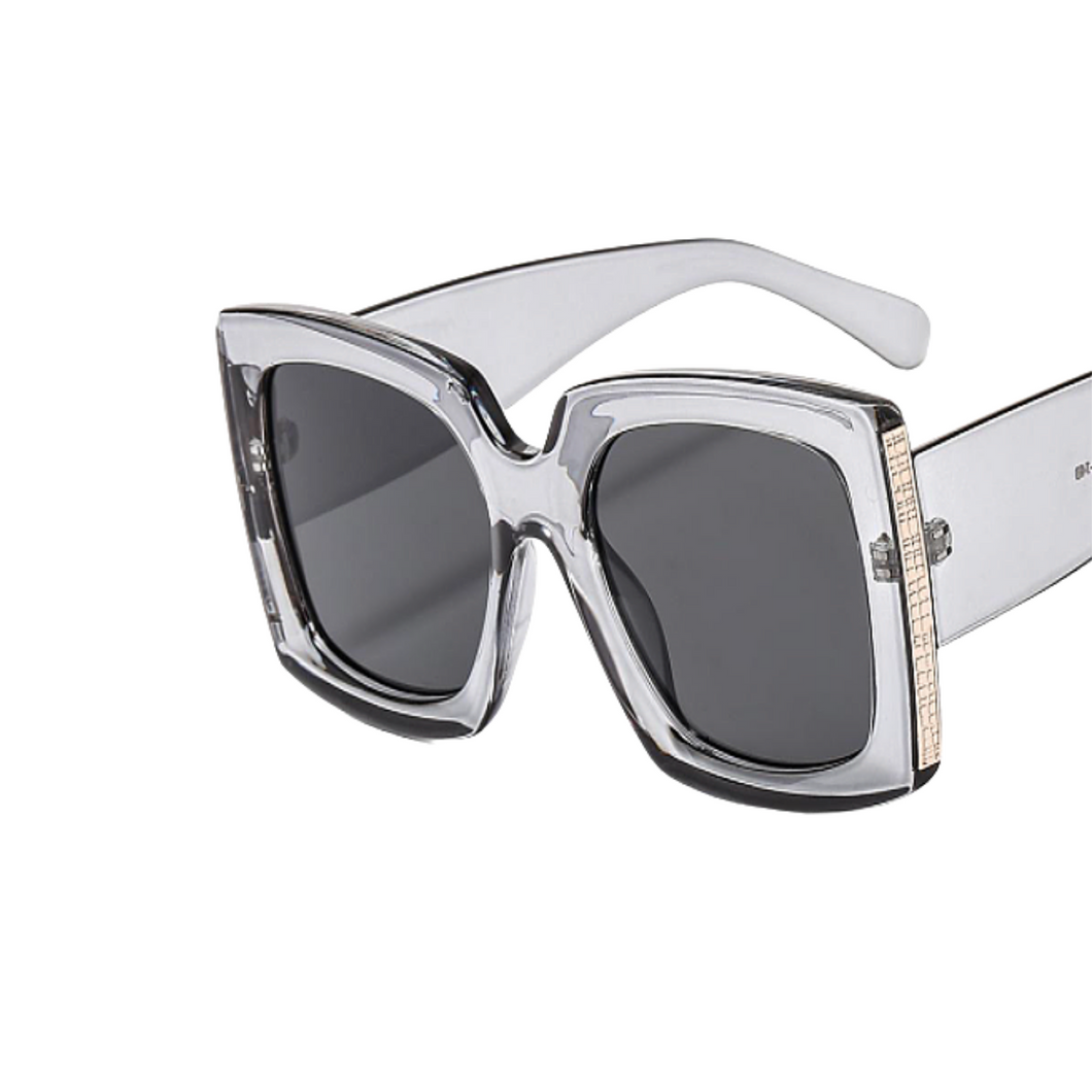 Grayscale - Square Frame Sunglasses-Sunglasses-Dani Joh-Dani Joh