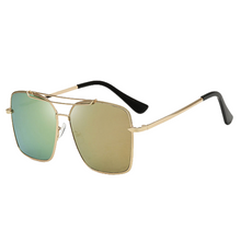 Load image into Gallery viewer, Help - Gold Polarized Sunglasses-Sunglasses-Dani Joh-Dani Joh