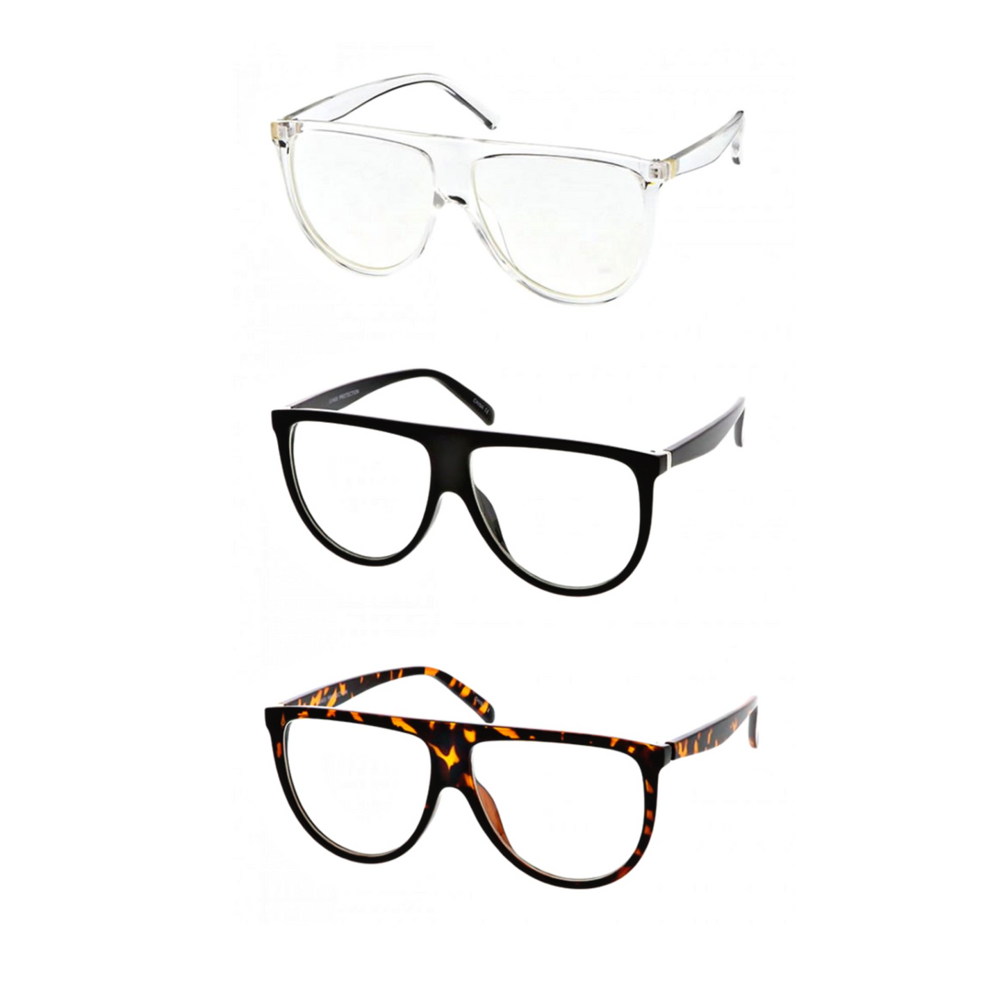 Jane - Flat top aviator Eyeglasses-Sunglasses-Dani Joh-Dani Joh