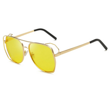 Load image into Gallery viewer, Janet - Yellow Sunglasses-Sunglasses-Dani Joh-Dani Joh