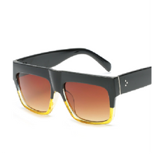 Load image into Gallery viewer, Known - Two Tone Square Black Sunglasses-Sunglasses-Dani Joh-Dani Joh