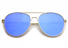 Load image into Gallery viewer, Limitless - Blue Aviator Sunglasses-Sunglasses-Dani Joh-Dani Joh
