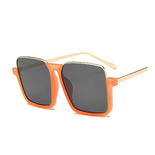 Load image into Gallery viewer, MCC - Orange &amp; Black Sunglasses-Sunglasses-Dani Joh-Dani Joh