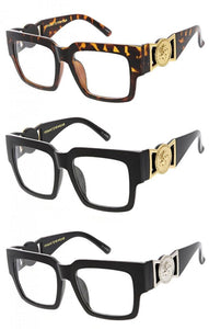 Mansion - Horned Rim Luxury Eyeglasses-Eyeglasses-Dani Joh-Dani Joh